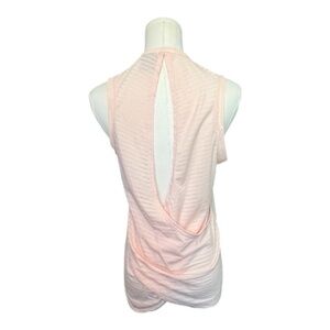 EUC Puma studio burnout training top – blush pink, size M